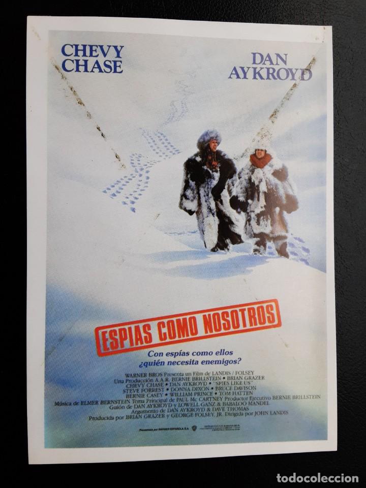 Kino: ESPIAS COMO NOSOTROS CHEVY CHASE IMPRESO EN LOS A&Ntilde;OS 80