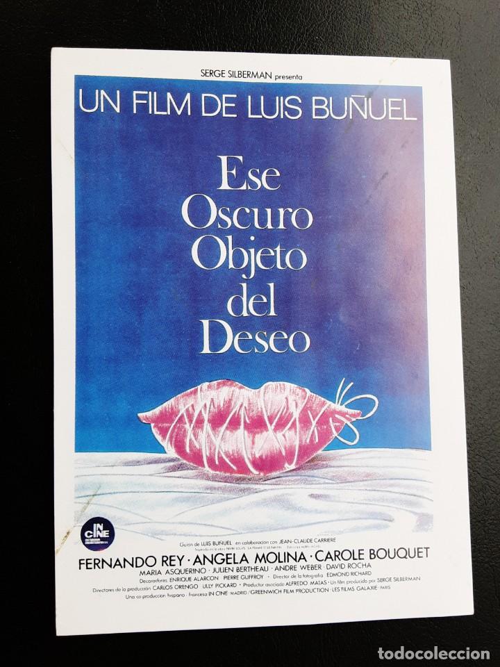 Kino: ESE OSCURO OBJETO DEL DESEO LUIS BU&Ntilde;UEL IMPRESO EN LOS A&Ntilde;OS 80