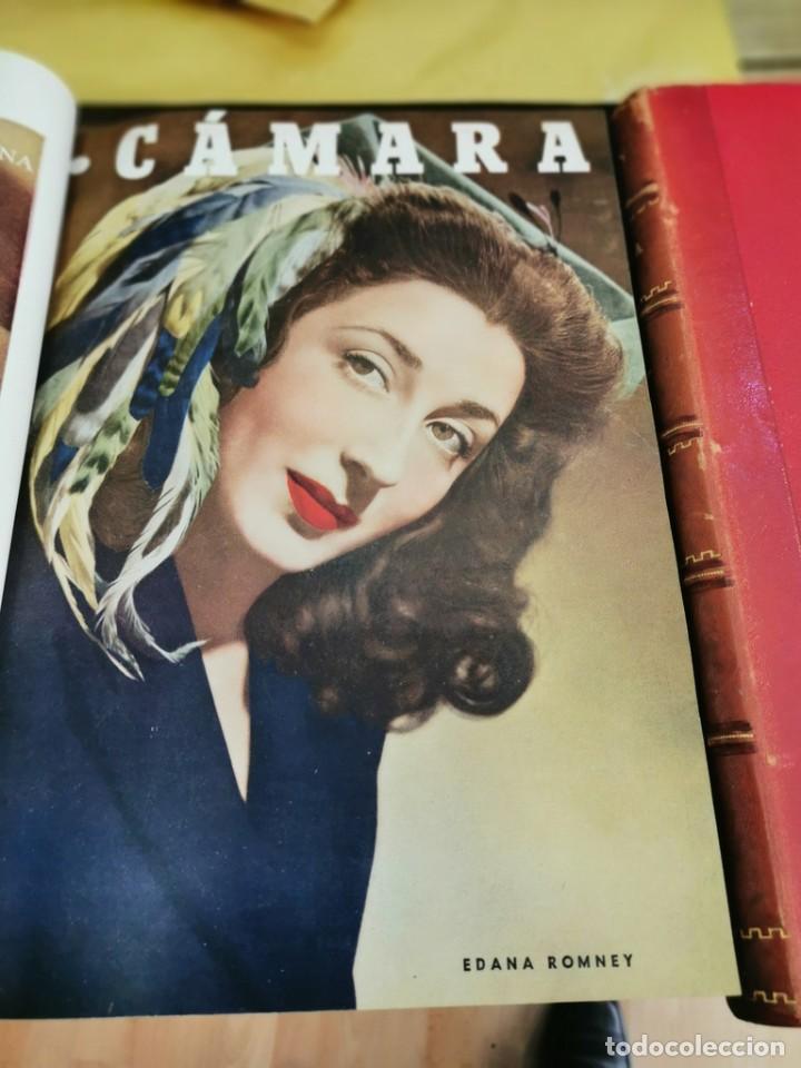Cine: revista camara, encuadernada, año 1948 completo, 2 TOMOS nº 120 A 143, 24 revistas - Foto 4 - 254950870