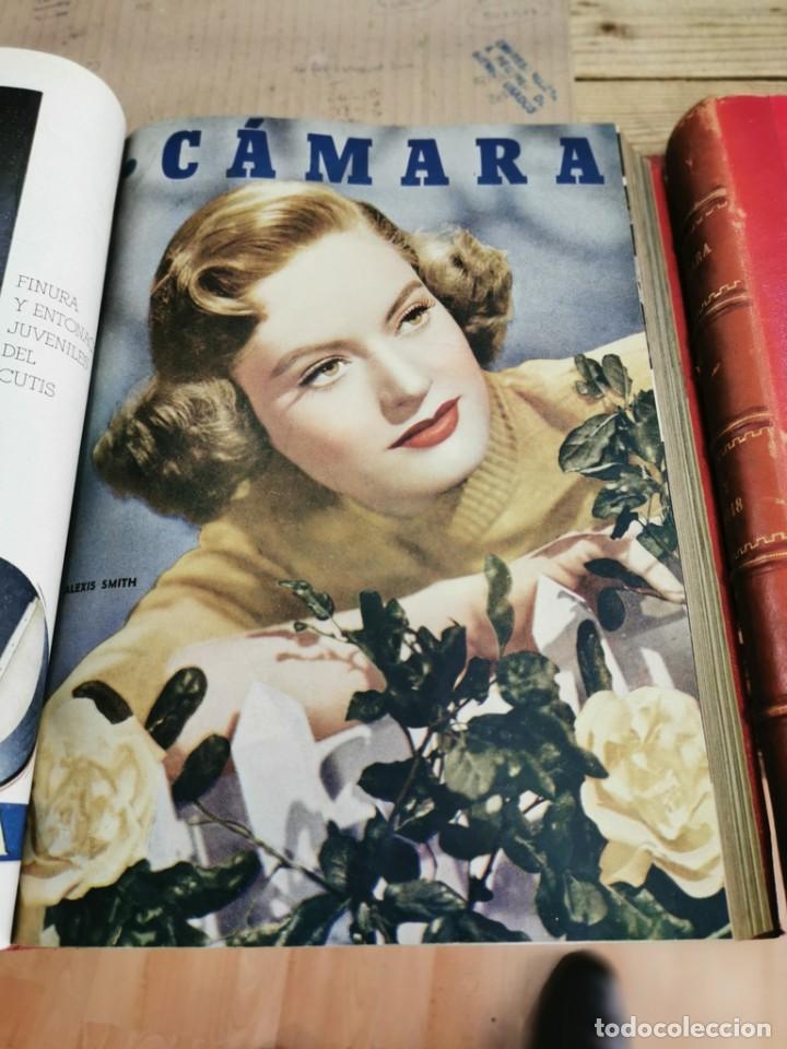Cine: revista camara, encuadernada, año 1948 completo, 2 TOMOS nº 120 A 143, 24 revistas - Foto 6 - 254950870