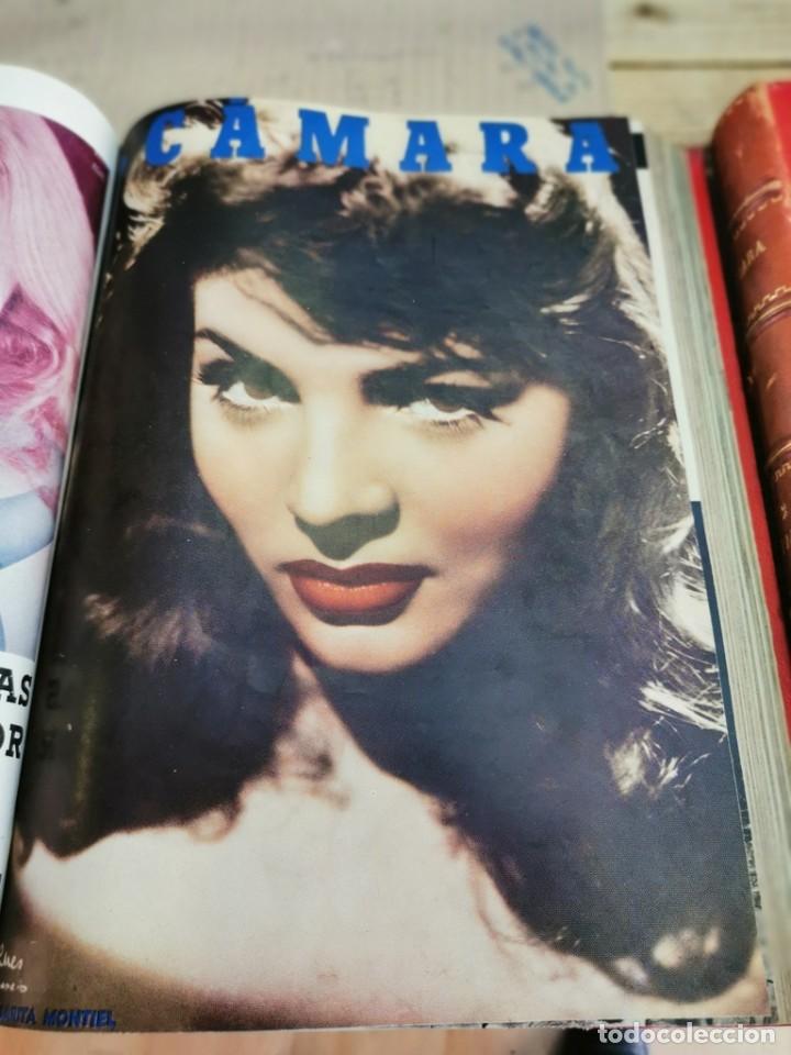 Cine: revista camara, encuadernada, año 1948 completo, 2 TOMOS nº 120 A 143, 24 revistas - Foto 8 - 254950870