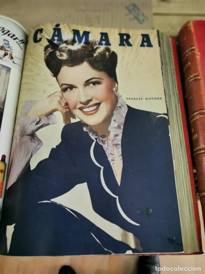 Cine: revista camara, encuadernada, año 1948 completo, 2 TOMOS nº 120 A 143, 24 revistas - Foto 9 - 254950870