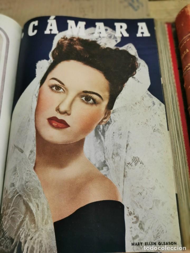 Cine: revista camara, encuadernada, año 1948 completo, 2 TOMOS nº 120 A 143, 24 revistas - Foto 10 - 254950870
