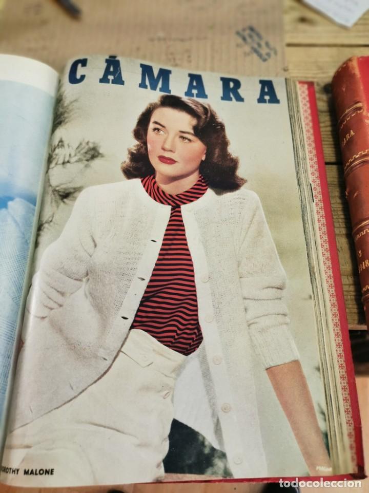Cine: revista camara, encuadernada, año 1948 completo, 2 TOMOS nº 120 A 143, 24 revistas - Foto 13 - 254950870