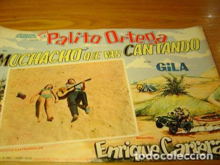 Kino: lobby card muchacho que vas cantando palito ortega gila
