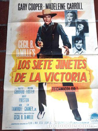 Cine: los siete jinetes de la victoria gary cooper