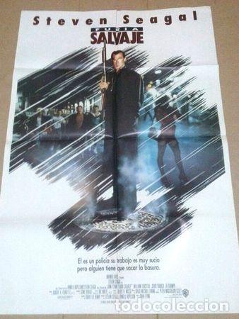 Kino: furia salvaje steven seagal afiche de cine original 543
