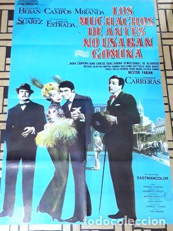 Kino: los muchachos de antes no usaban gomina afiche rbeban 86