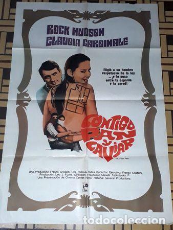 Kino: contigo pan y caviar afiche rhudson ccardinale 1055