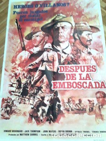 Kino: afiche cine despues de la emboscada cine belico b beresford