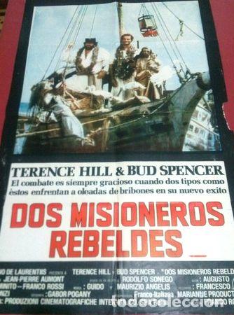 Kino: afiche de cine dos misioneros rebeldes c609