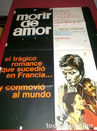 Kino: morir de amor afiche de cine original 293