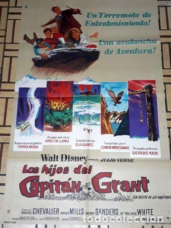 Kino: los hijos del capitan grant afiche walt disney mchevalier74