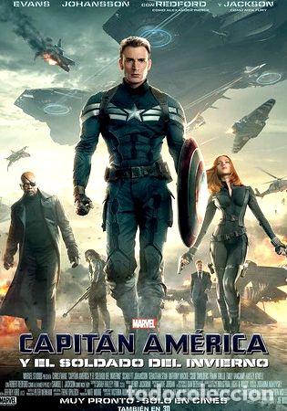 Kino: poster original cine marvel capitan america y el soldado 2