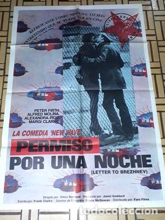 Kino: permiso por una noche afiche peter firth amolina 23159