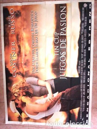 Kino: poster tin cup tamano doble 140x70cm
