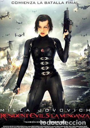 Kino: poster original cine resident evil la venganza