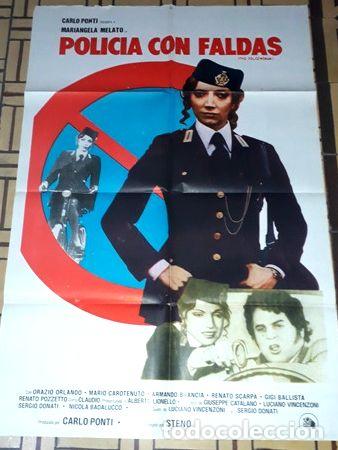 Kino: policia con faldas afiche carlo ponti mariangela melato 962