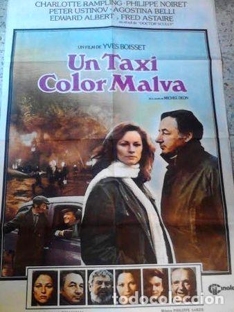 Cinema: afiche un taxi color malva