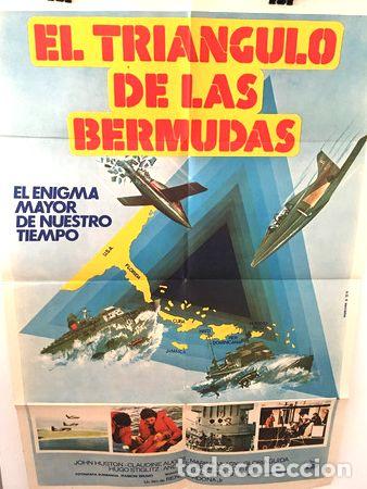 Kino: afiche de cine original el triangulo de las bermudas