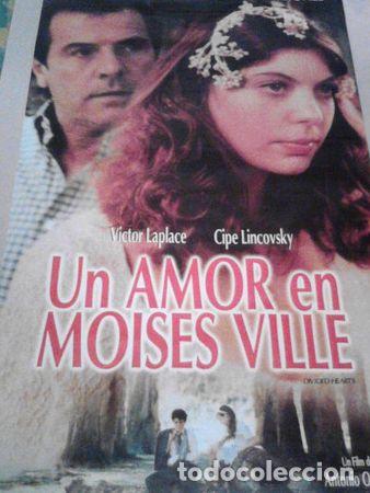 Kino: afiche un amor en moises ville 1998