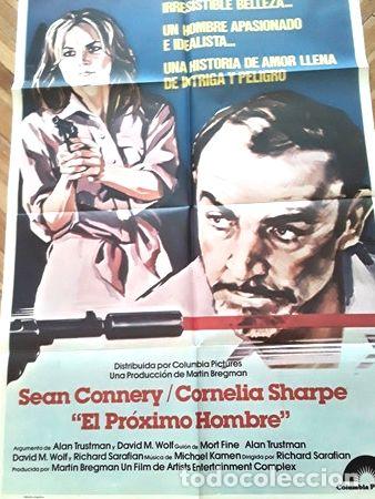 Kino: afiche cine el proximo hombre sean connery richard sarafian