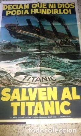 Kino: afiche salven al titanic 1979