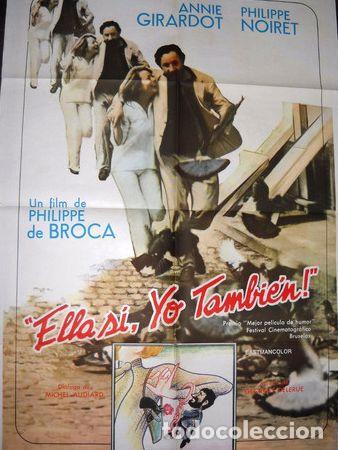 Kino: afiche cine ella si yo tambien annie girardot dos diferentes