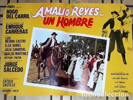Kino: amalio reyes un hombre poster cine hcarril ecarreras d13
