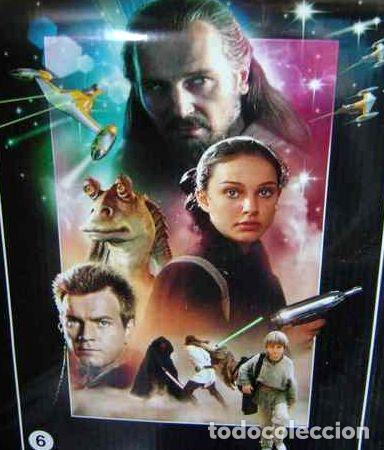 Kino: 2 posters de star wars personajes buenos y malos 90 x 64