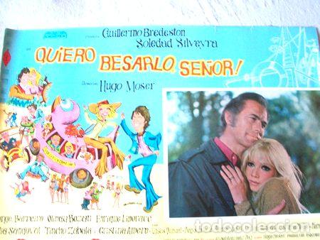 Kino: afiche de cine quiero besarlo senor bredestonsilveyra