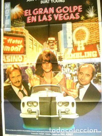 Kino: afiche cine el gran golpe en las vegas burt young al ashby