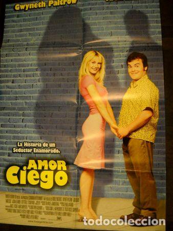 Kino: afiche original amor ciego gwyneth paltrow jack black comedi