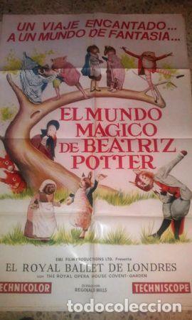 Kino: afiche el mundo magico de beatriz potter
