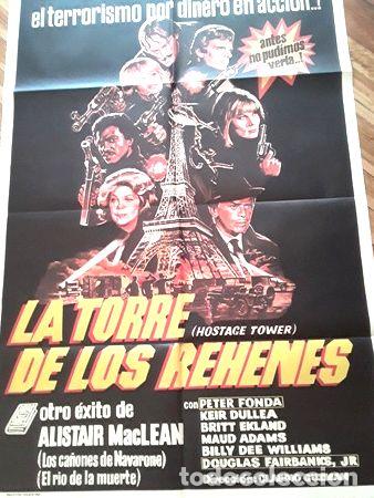 Kino: afiche cine la torre de los rehenes perer fonda alistair mac
