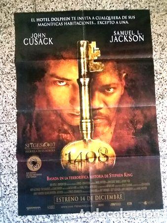 Kino: afiche poster cine pelicula 1408 j cusack s jackson