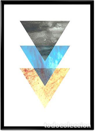 Kino: cuadro decorativo mod 1 30x40 marco lamina vidrio moderno