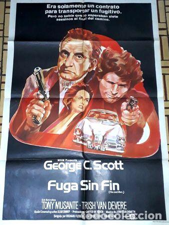 Kino: fuga sin fin afiche george scott tony musante tvdevere a45