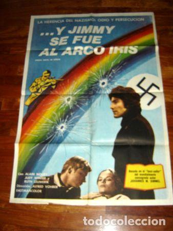 Kino: afiche de cine jimmy se fue al arco iris 1971 alfred vohrer