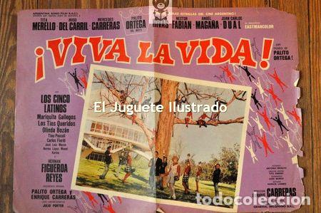 Kino: viva la vida palito ortega del carril merello afiche cine