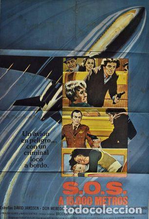 Kino: afiche cine mayday 40mil feet catastrofe avion robert butler
