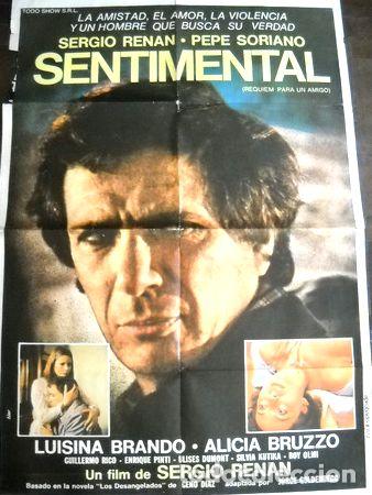 Kino: afiche de cine argentino sentimental sergio renan pepe soria