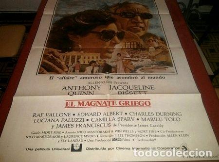Kino: el magnate griego afiche de cine c230