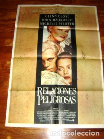 Kino: afiche relaciones peligrosas movie poster dangerous liasons