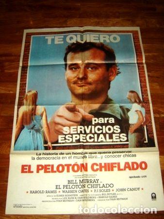 Kino: afiche de cine peloton chiflado stripes poster bill murray