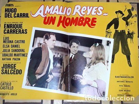 Kino: amalio reyes un hombre poster cine hcarril ecarreras d12