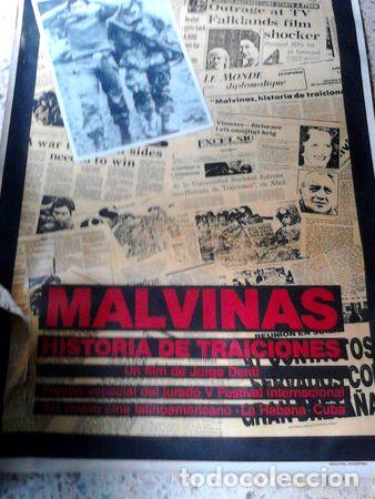 Kino: afiche malvinas historia de traiciones