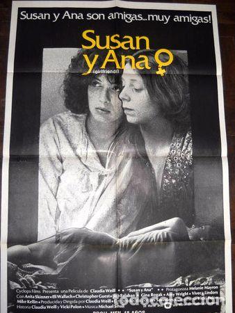 Kino: afiche cine susan y ana girlfriends melanie mayron lesbianas