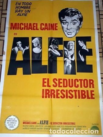 Kino: alfie el seductor irresistible afiche michael caine a70