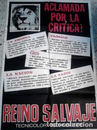 Kino: afiche reino salvaje